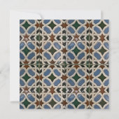 Mediterrane Mosaic Blue Groen (Achterkant)