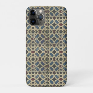 Mediterrane Mosaic Blue Groen Case-Mate iPhone Case