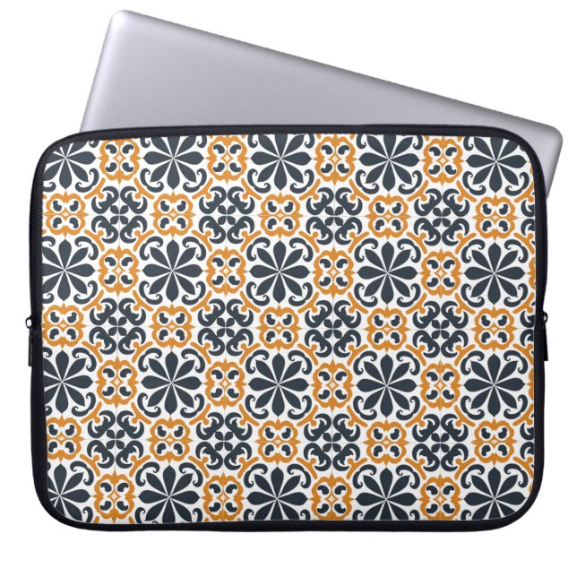 mediterrane mozaïekbezwering laptop sleeve (Voorkant)