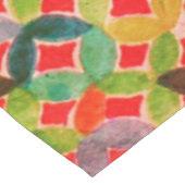 Mediterrane mozaïektablet tafelkleed (Gekanteld)