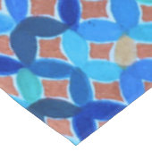 Mediterrane mozaïektablet tafelkleed (Gekanteld)