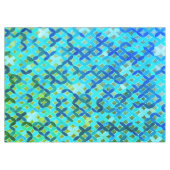 Mediterrane mozaïektablet tafelkleed (Voorkant (Horizontaal))