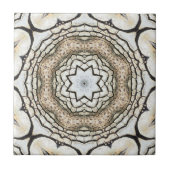 Mediterrane mozaïsche Natuur Geïnspireerde keramis Tegeltje (Voorkant)