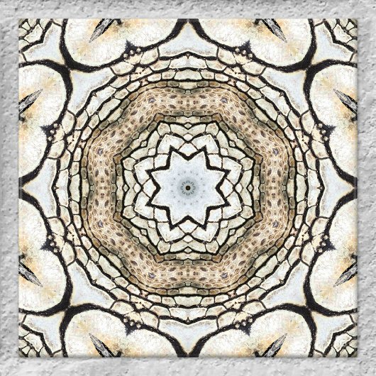 Mediterrane mozaïsche Natuur Geïnspireerde keramis Tegeltje