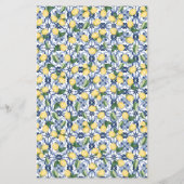 Mediterrane Note voor Paar Bruiloft Game Kaart (Achterkant)