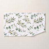 Mediterrane Olijftak Aquarel Bad Handdoek (Handdoek)
