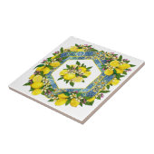 Mediterrane Patroonkleur 7 Keramische Tegel Tegeltje (Zijkant)