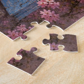 Mediterrane raamuitzicht legpuzzel (Zijkant)