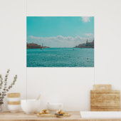 Mediterrane rust poster (Keuken)