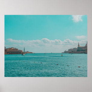 Mediterrane rust poster