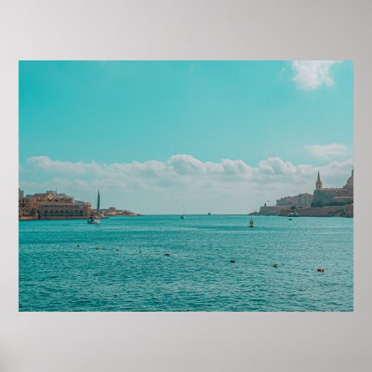 Mediterrane rust poster (Voorkant)