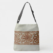 Mediterrane sierlijke Keramische Grens om het even Crossbody Tas (Achterkant)