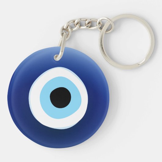 Mediterrane sleutelhanger voor de bescherming tege (Achterkant)