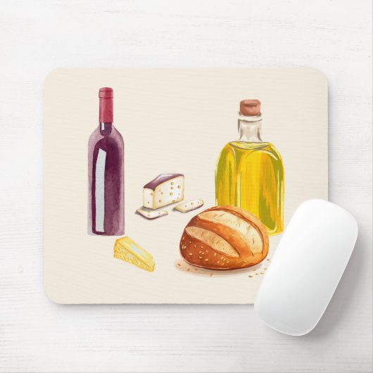 Mediterrane smaken muismat (Met muis)