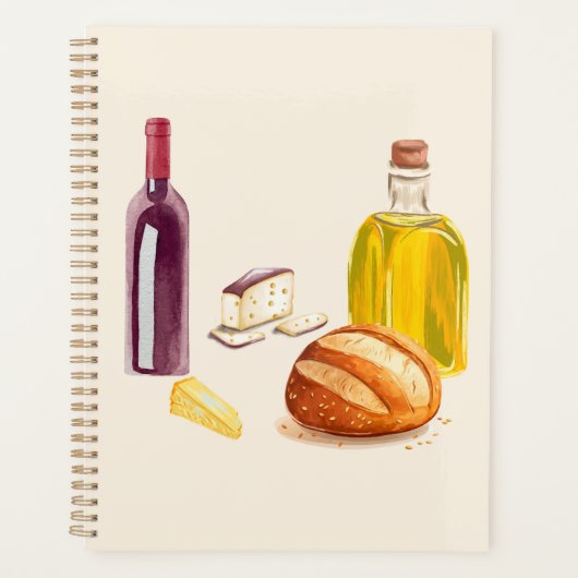 Mediterrane smaken planner (Voorkant)