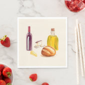 Mediterrane smaken servet (Insitu)