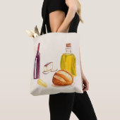 Mediterrane smaken tote bag (Dichtbij)