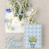 Mediterrane stijl Crest bruiloft uitnodiging