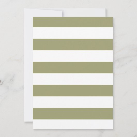 Mediterrane stijl Sangria | Uitnodiging voor Sage  (Achterkant)