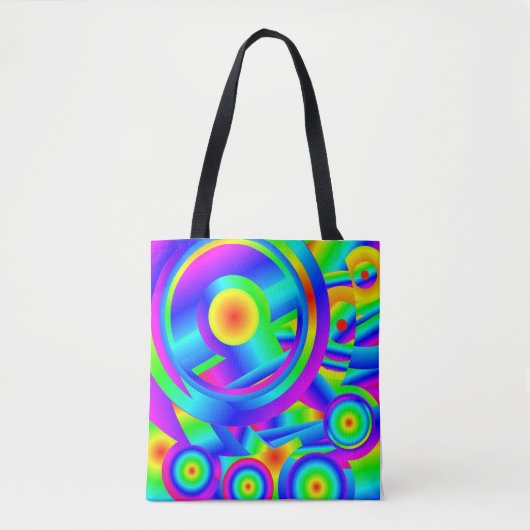 Mediterrane Sunrise Canvas tas (Voorkant)