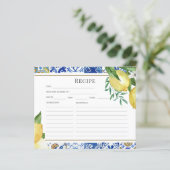 Mediterrane Tegel Citroen Vrijgezellenfeest Recept (Staand voorkant)