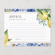 Mediterrane Tegel Citrus Bride Advies Kaart