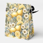 Mediterrane Tegel Italiaans Positano Citroen Bedankdoosjes (Achterkant)