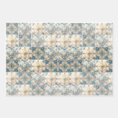 Mediterrane Tegel Italiaans Positano Citroen Inpakpapier Vel (Voorkant)