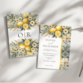 Mediterrane Tegel Italiaans Positano Citroen Kaart