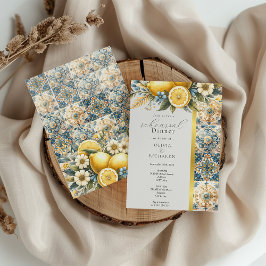 Mediterrane Tegel Italiaans Positano Citroen Kaart