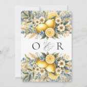 Mediterrane Tegel Italiaans Positano Citroen Kaart (Achterkant)