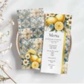 Mediterrane Tegel Italiaans Positano Citroen Menu