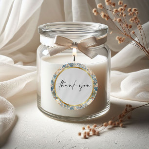 Mediterrane Tegel Italiaans Positano Citroen Ronde Sticker