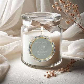 Mediterrane Tegel Italiaans Positano Citroen Ronde Sticker