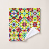 Mediterrane Tegels, Alcoholinkt Tegels, Majolica Bad Handdoek (Wasdoekje)