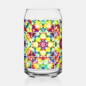 Mediterrane Tegels, Alcoholinkt Tegels, Majolica Blikvorm Glas (Links)