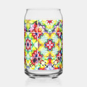 Mediterrane Tegels, Alcoholinkt Tegels, Majolica Blikvorm Glas (Voorkant)