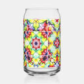 Mediterrane Tegels, Alcoholinkt Tegels, Majolica Blikvorm Glas (Achterkant)