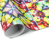 Mediterrane Tegels, Alcoholinkt Tegels, Majolica Cadeaupapier (Rol Hoek)