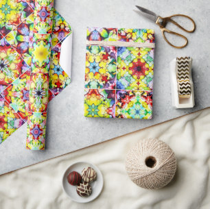 Mediterrane Tegels, Alcoholinkt Tegels, Majolica Cadeaupapier