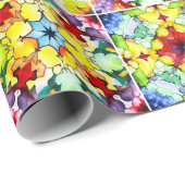 Mediterrane Tegels, Alcoholinkt Tegels, Majolica Cadeaupapier (Rol Hoek)