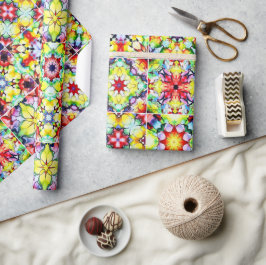 Mediterrane Tegels, Alcoholinkt Tegels, Majolica Cadeaupapier