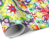 Mediterrane Tegels, Alcoholinkt Tegels, Majolica Cadeaupapier (Rol Hoek)