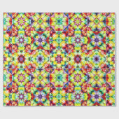 Mediterrane Tegels, Alcoholinkt Tegels, Majolica Cadeaupapier (Vlak)