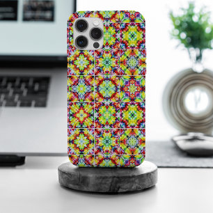 Mediterrane Tegels, Alcoholinkt Tegels, Majolica iPhone 15 Pro Max Hoesje