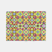 Mediterrane Tegels, Alcoholinkt Tegels, Majolica Fleece Deken (Voorkant (Horizontaal))