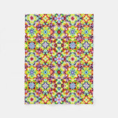 Mediterrane Tegels, Alcoholinkt Tegels, Majolica Fleece Deken (Voorkant)