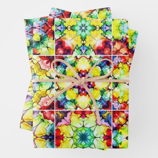 Mediterrane Tegels, Alcoholinkt Tegels, Majolica Inpakpapier Vel (In situ)