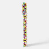 Mediterrane Tegels, Alcoholinkt Tegels, Majolica iPhone Hoesje (Linkerkant)