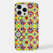 Mediterrane Tegels, Alcoholinkt Tegels, Majolica iPhone Hoesje (Achterkant)